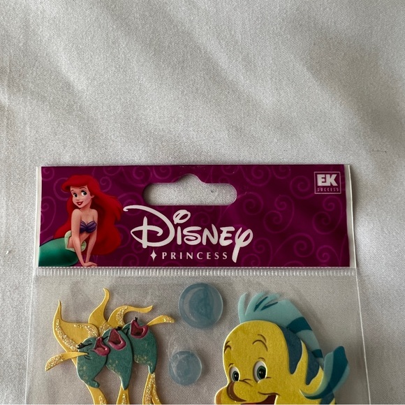 NWT EK Success Jolee’s Disney Little Mermaid Fish Character Dimensional Stickers - Picture 4 of 5